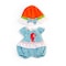 Miniland Educational Doll Clothes, Fits 12-5/8in Dolls, Warm Weather Romper/Hat Set 5005031642 - alternate 1